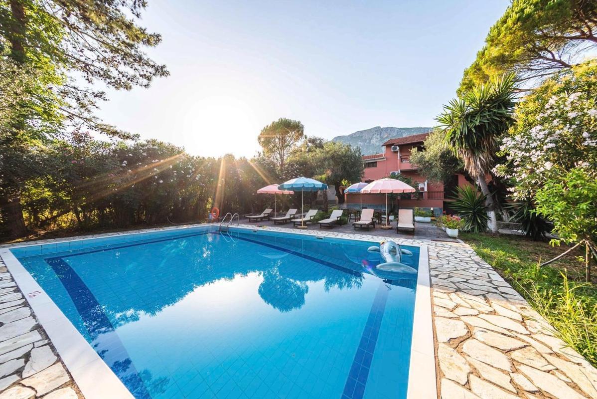 Mimosa Apartments With Pool Paleokastrítsa Eksteriør bilde
